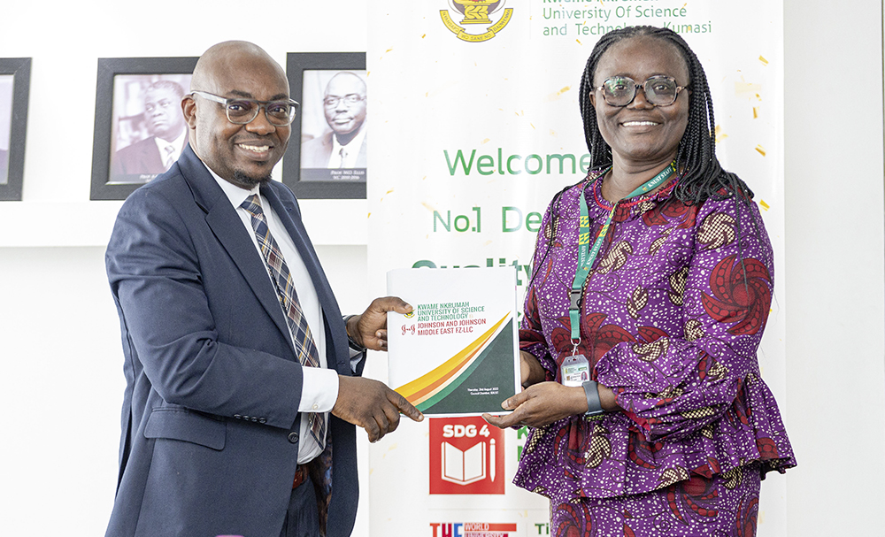 KNUST Strategic Partnership with Johnson & Johnson to Enhance